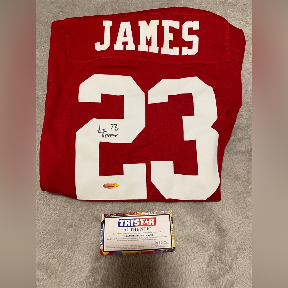 Lamichael James Autographed 49ers Jersey